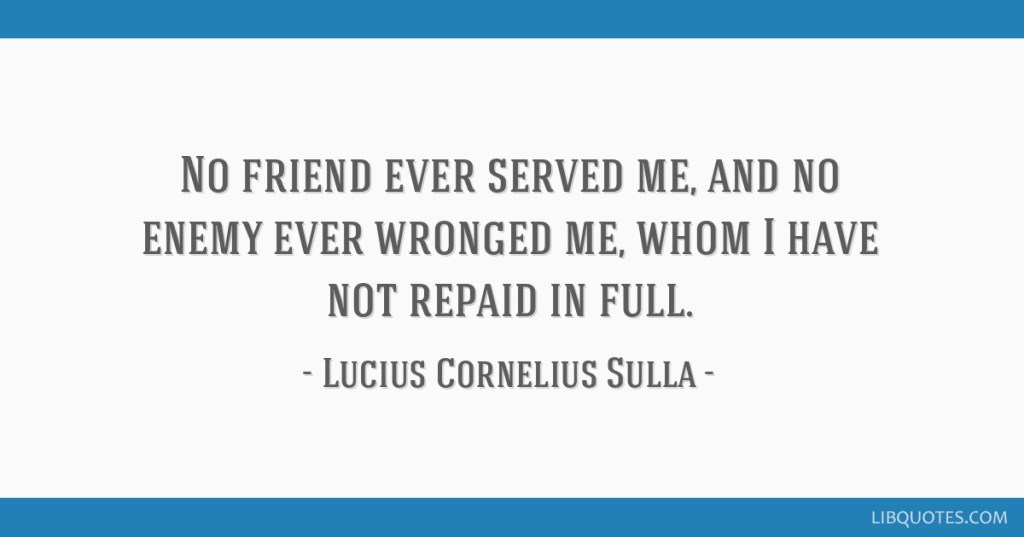 CORNELIUS SULLA – A NOTE FROM DAD,&nbsp;10-10-24